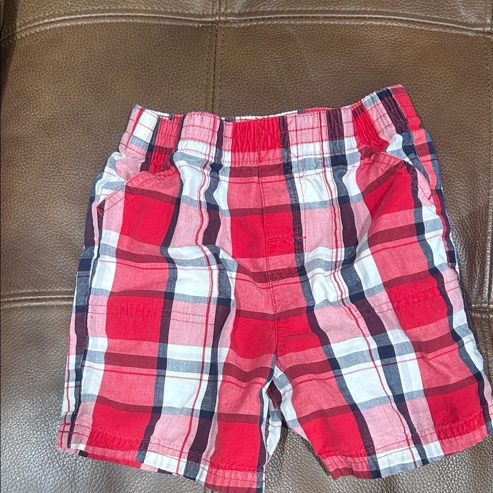Garanimals Red Plaid Kids Shorts